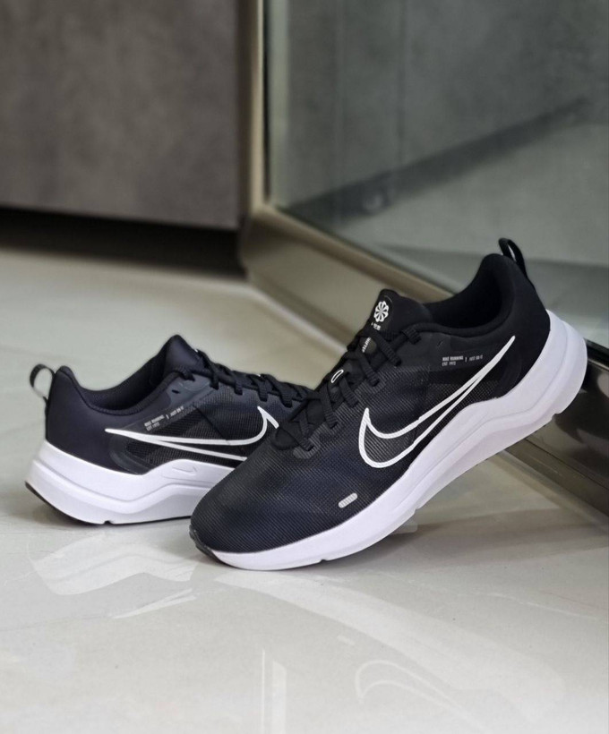 کتونی اورجینال نایک داونشیفتر 12 Nike Downshifter 12 (DD9293-001) | کفش رانینگ و پیادهروی