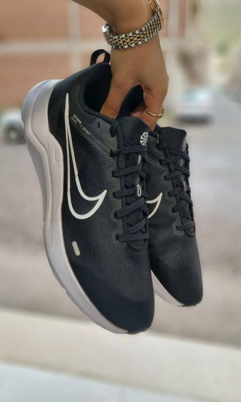 کتونی اورجینال نایک داونشیفتر 12 Nike Downshifter 12 (DD9293-001) | کفش رانینگ و پیادهروی