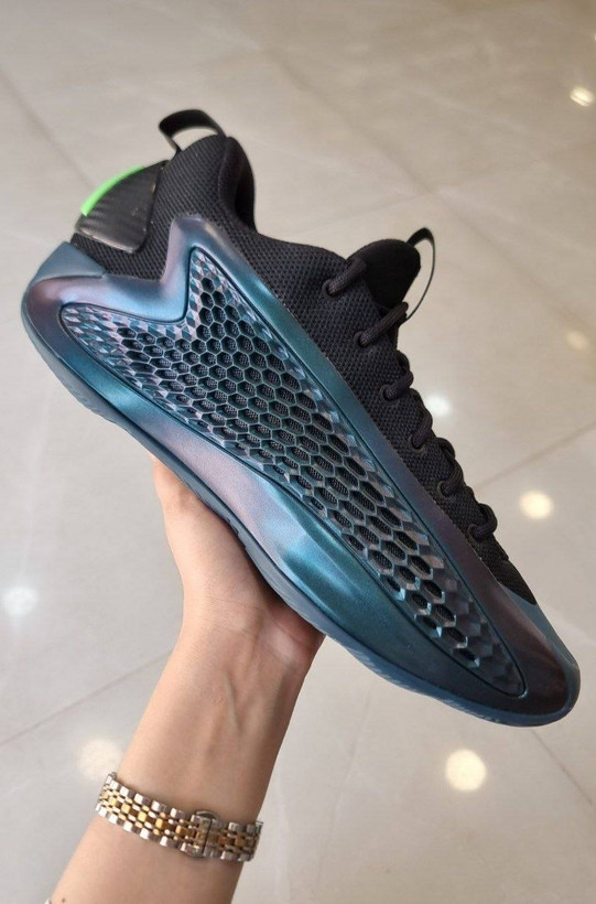 کتونی آدیداس آنتونی ادواردز ۱ مشکی کربنی - Adidas AE 1 ‘MX Charcoal’ | کد JQ6135 - اورجینال