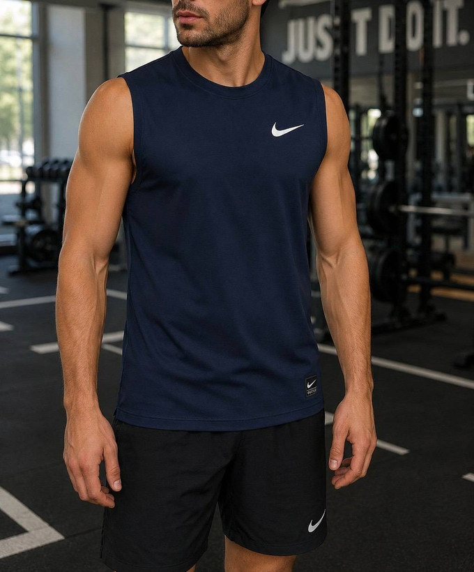 پیراهن حلقهای مردانه عمده نایکی (Nike) مدل لاکرا سوپر اعلا - ضد تعریق و کشسان